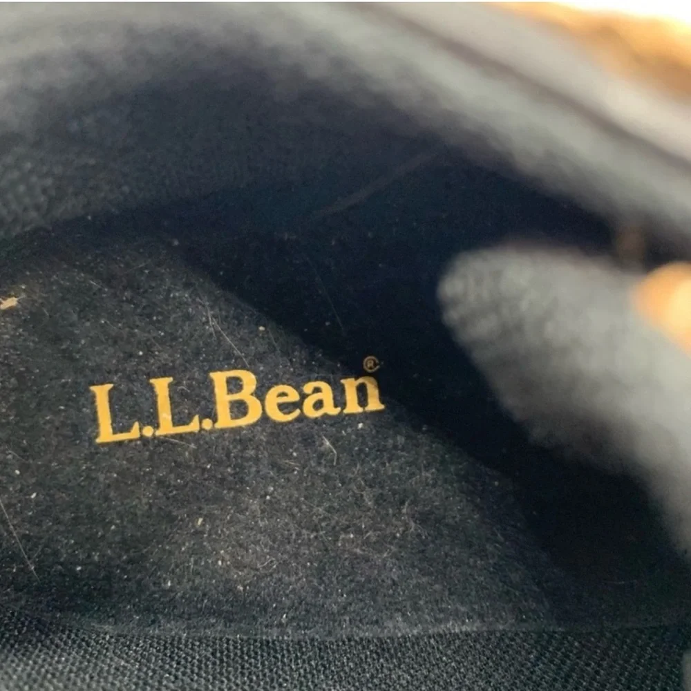 L L. Bean Lace Up Outdoor Low Ankle Hiking Boots Men 8